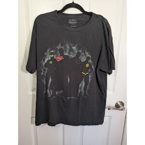 Justice league black t-shirt size L